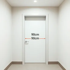 Szerokość drzwi do WC dla niepełnosprawnych warunki techniczne