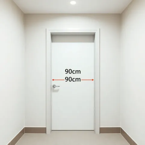 Szerokość drzwi do WC dla niepełnosprawnych warunki techniczne