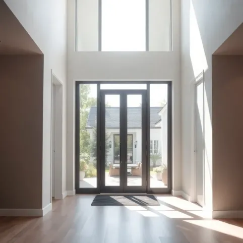 Szklane drzwi do wiatrołapu Cena