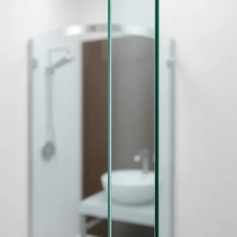 Szyba Do Drzwi Kabiny Prysznicowej Półokrągłej