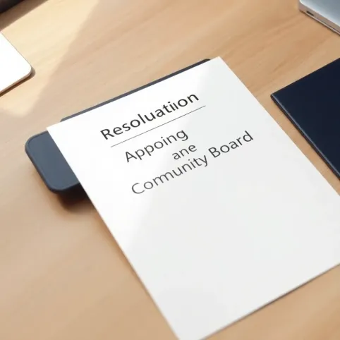 Uchwała o powołaniu zarządu wspólnoty mieszkaniowej wzór