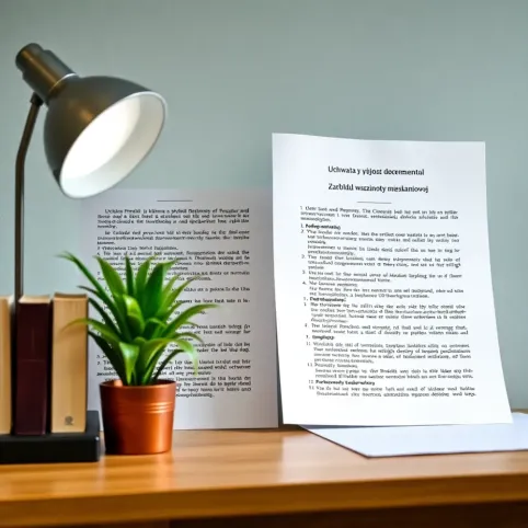 Uchwała o wyborze zarządu wspólnoty mieszkaniowej wzór