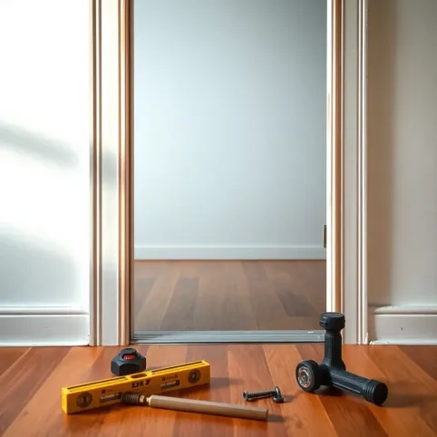 Usługi montażu drzwi