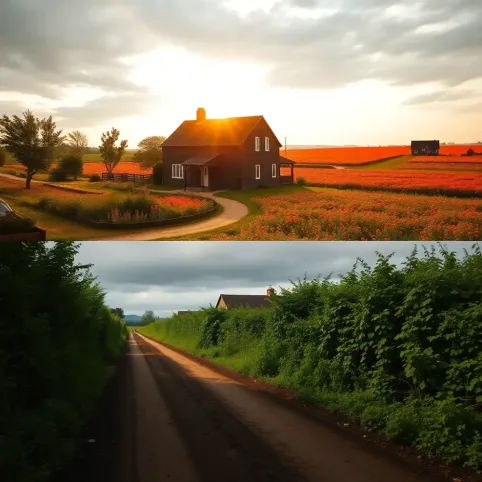 Wady i zalety mieszkania na wsi rozprawka