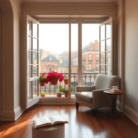 Weranda mieszkanie w kamienicy