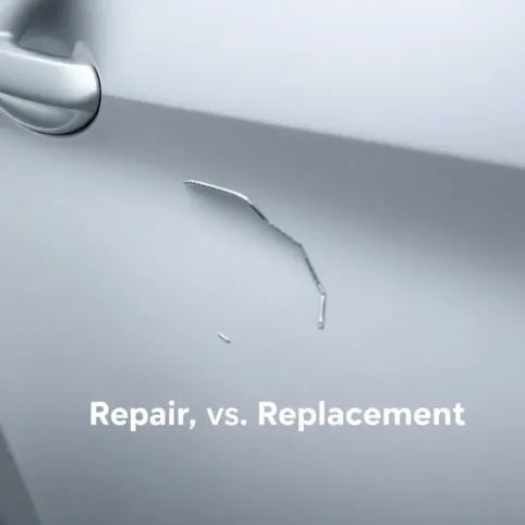 Wgniecione drzwi naprawa czy wymiana