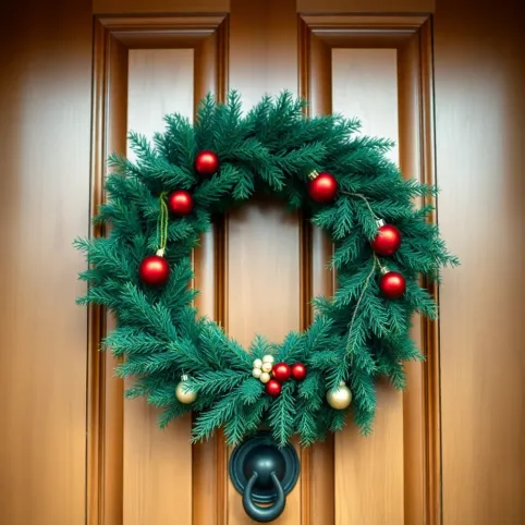 wianek świąteczny na drzwi jak zrobić