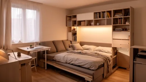 Wielofunkcyjne meble do małych mieszkań