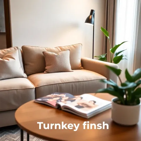 Wykończenie mieszkania pod klucz  co to znaczy