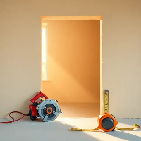 Wykucie otworu na drzwi w ścianie działowej cena