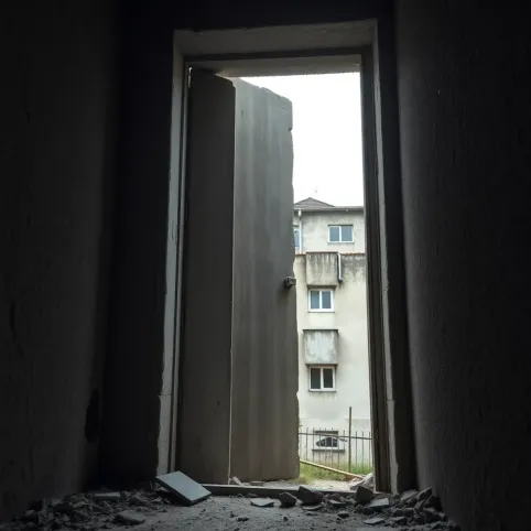 Wymiana drzwi w bloku z wielkiej płyty