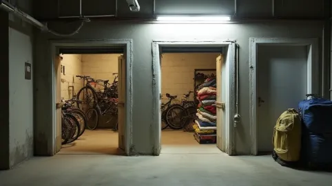 Wymiana drzwi w piwnicy w bloku