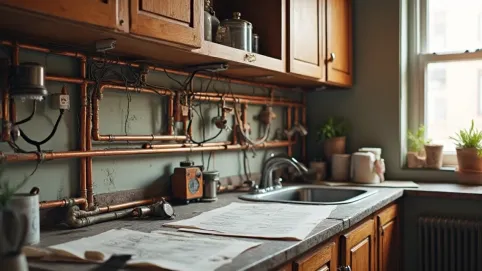 wymiana instalacji gazowej w mieszkaniu