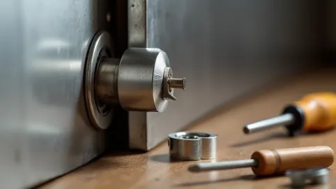 Wymiana wkładki w drzwiach antywłamaniowych GERDA