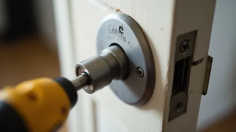 Wymiana zamka w drzwiach antywłamaniowych Gerda