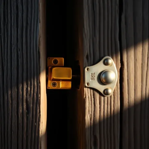 Wymiana zamka w starych drzwiach