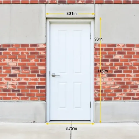 Wymiary drzwi wejściowych do mieszkania