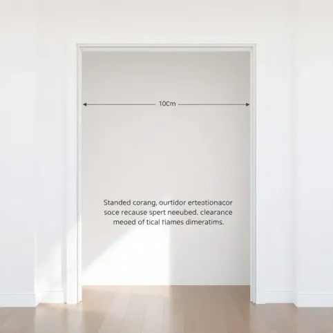 Wymiary otworu pod drzwi 90 zewnętrzne