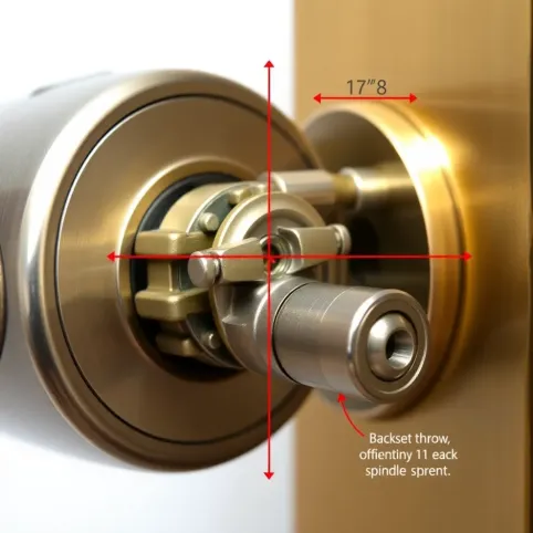 Wymiary zamka do drzwi