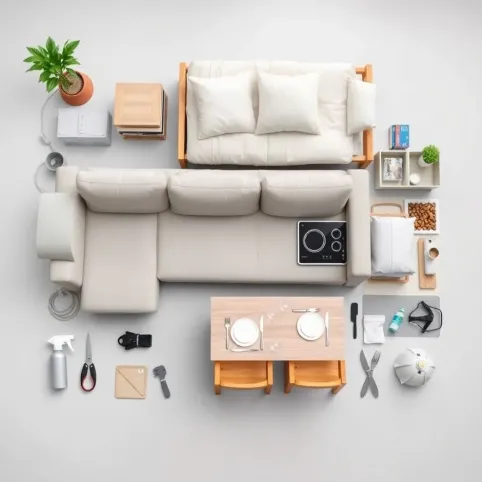 Wyposażenie mieszkania lista