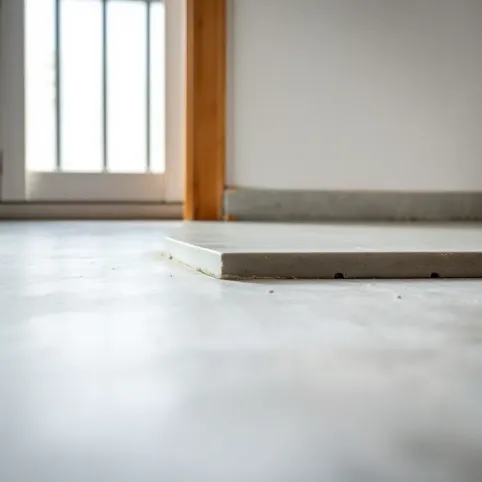 Wysokość wylewki przy drzwiach balkonowych