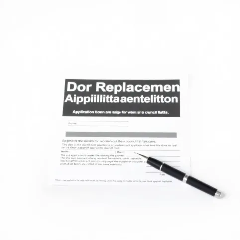 Wzór podanie o wymianę drzwi w mieszkaniu komunalnym