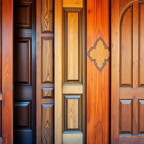 Wzory drzwi zewnętrznych drewnianych