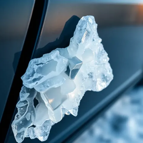 Zamarznięte drzwi w samochodzie nie chcą się zamknąć