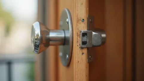 Zamek do drzwi balkonowych od zewnątrz
