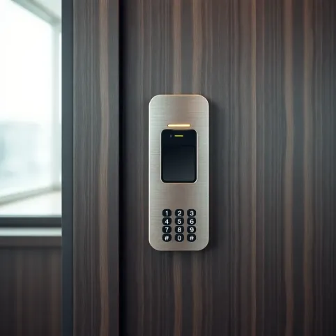 Zamek na kartę do drzwi