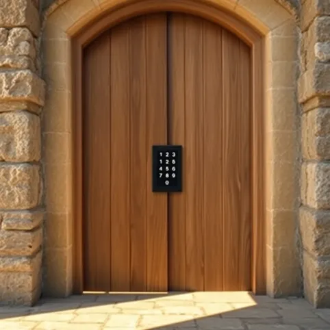 Zamek na kod do drzwi wejściowych