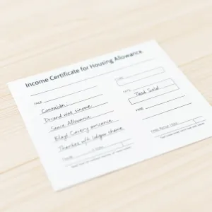 Zaświadczenie o dochodach do dodatku mieszkaniowego wzór wypełniony