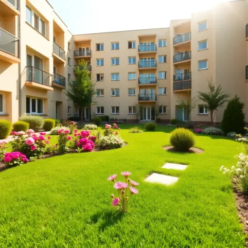 Zielonki mieszkania z ogródkiem