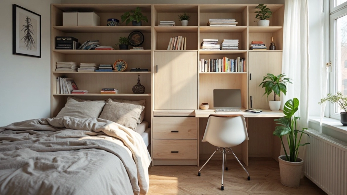 Sprytne schowki w małym mieszkaniu