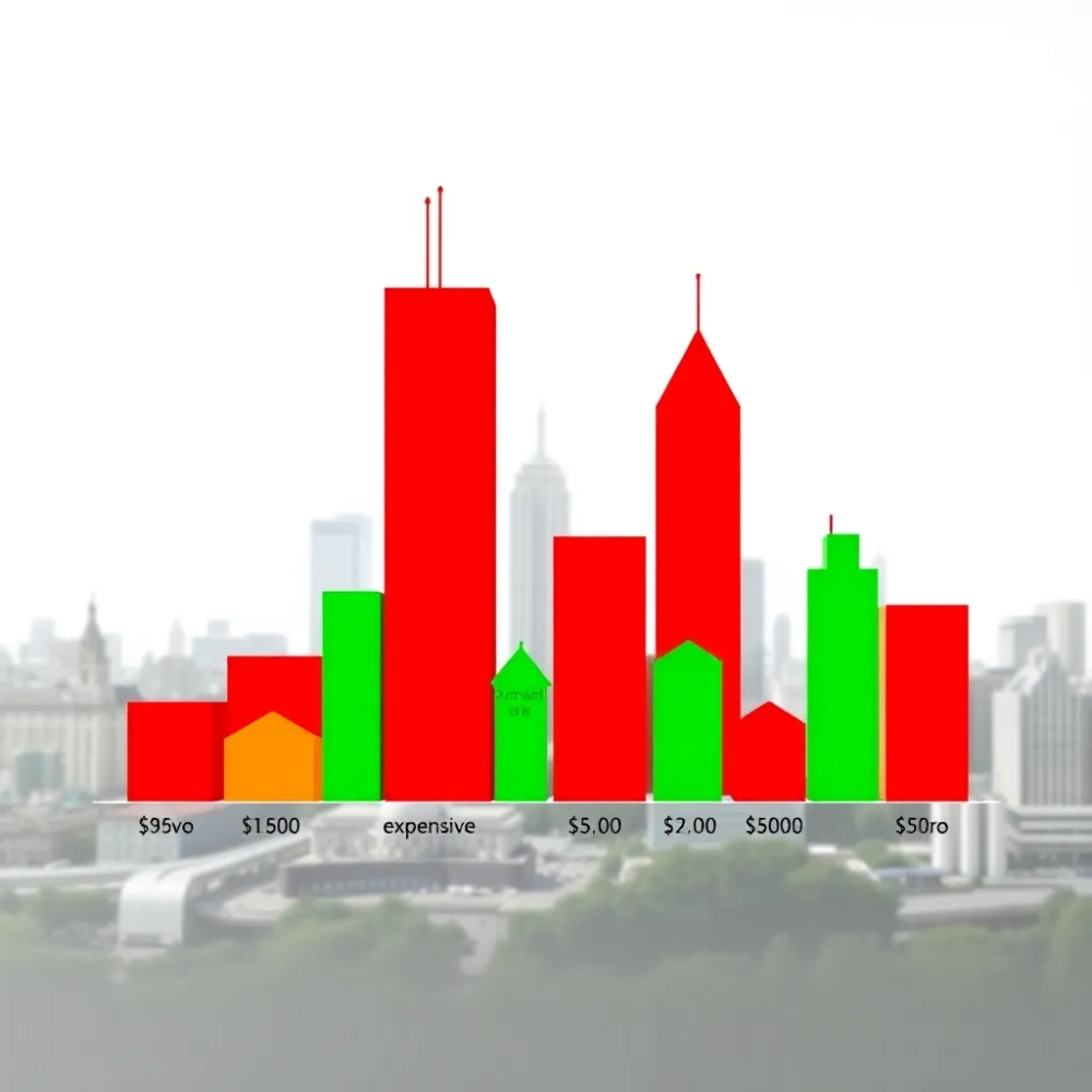 Średnie ceny mieszkań w polskich miastach