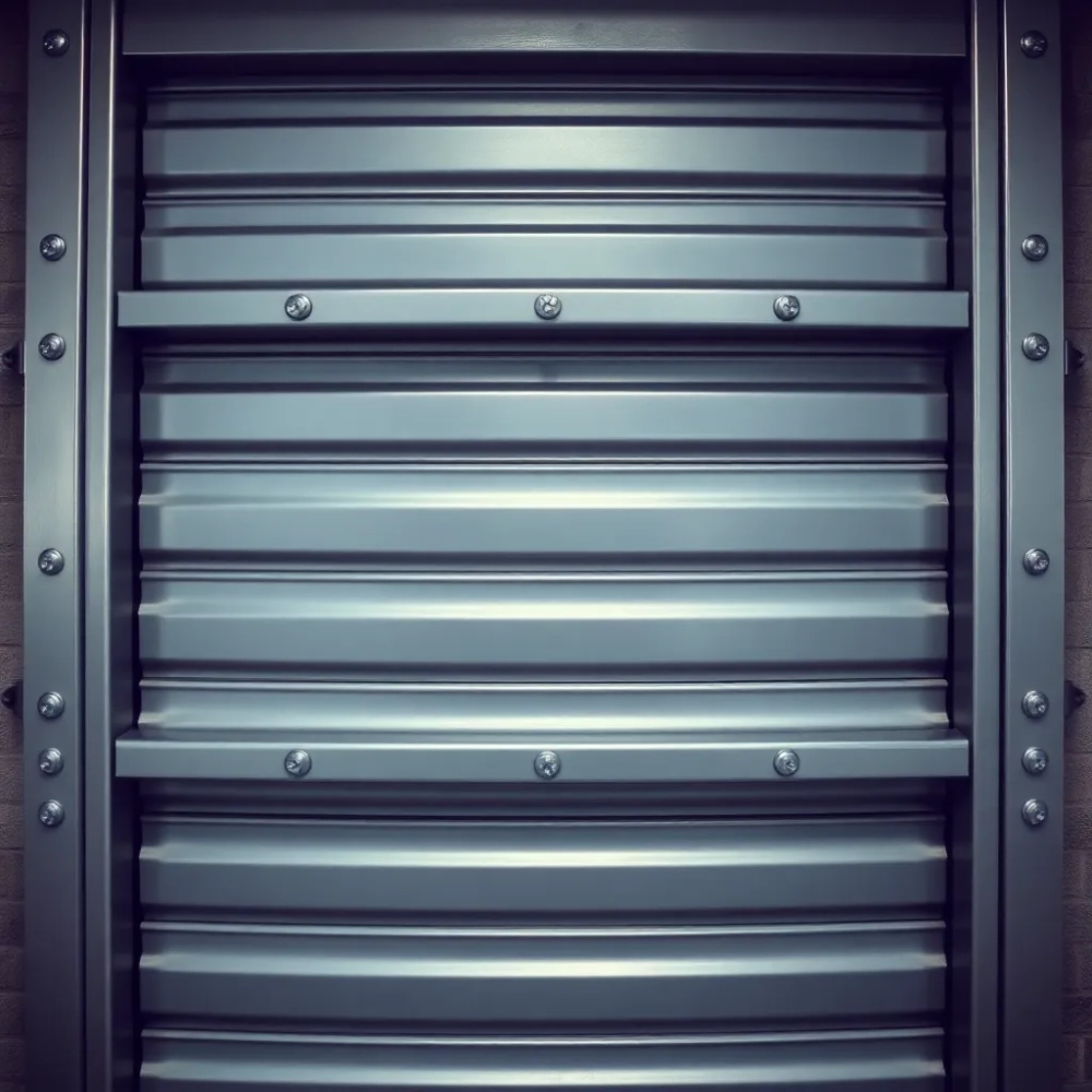 Stalowe drzwi do piwnicy