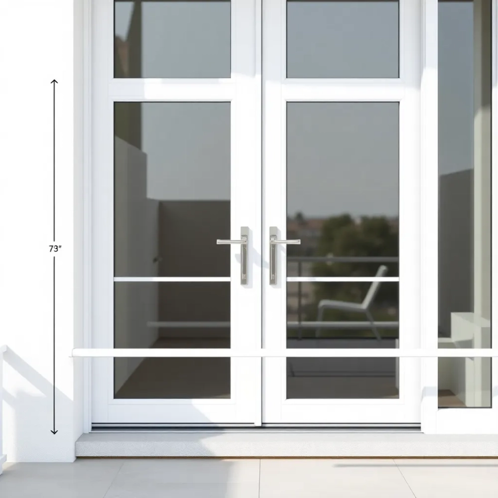 Standardowe wymiary drzwi balkonowych dwuskrzydłowych