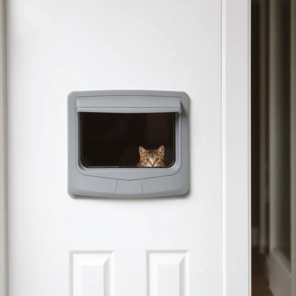 Szczelne drzwiczki dla kota