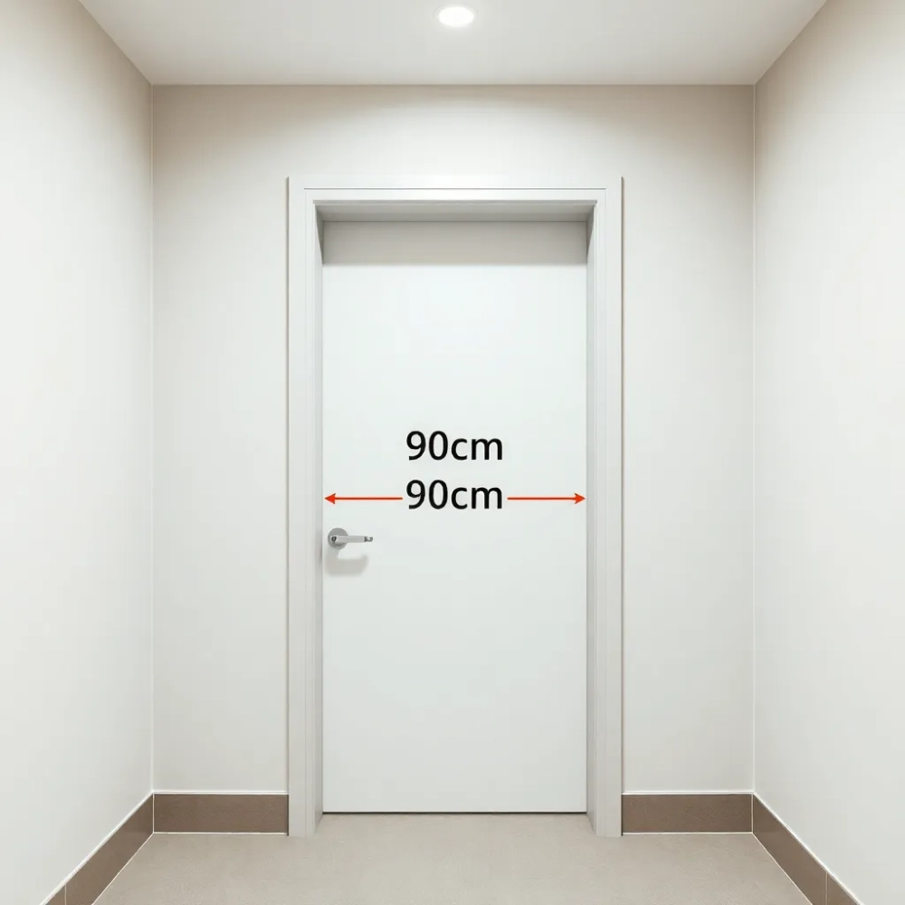 Szerokość drzwi do WC dla niepełnosprawnych warunki techniczne