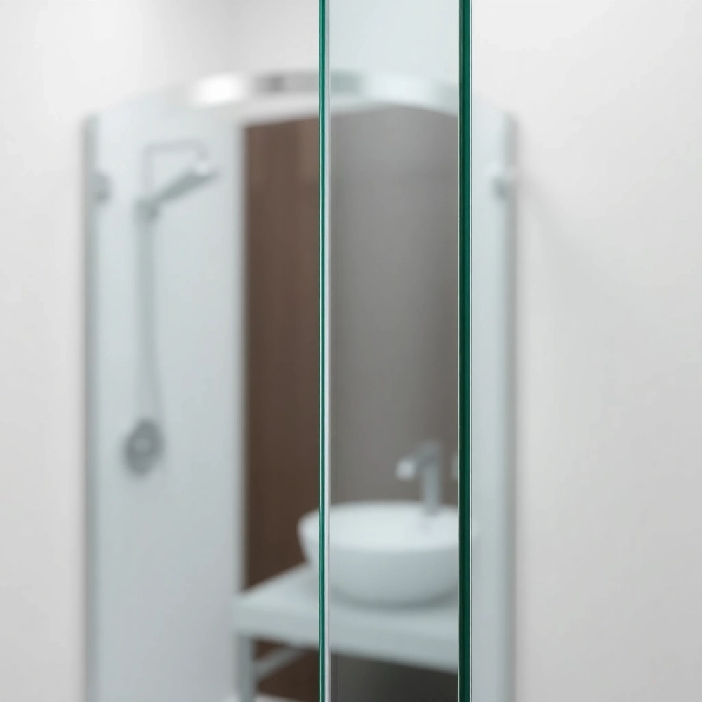 Szyba Do Drzwi Kabiny Prysznicowej Półokrągłej