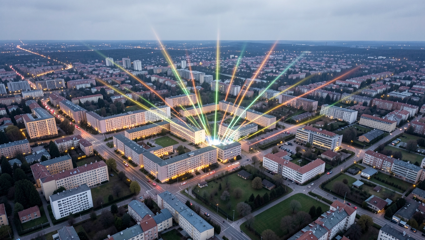 Uczelnie wyższe i liczba mieszkańców