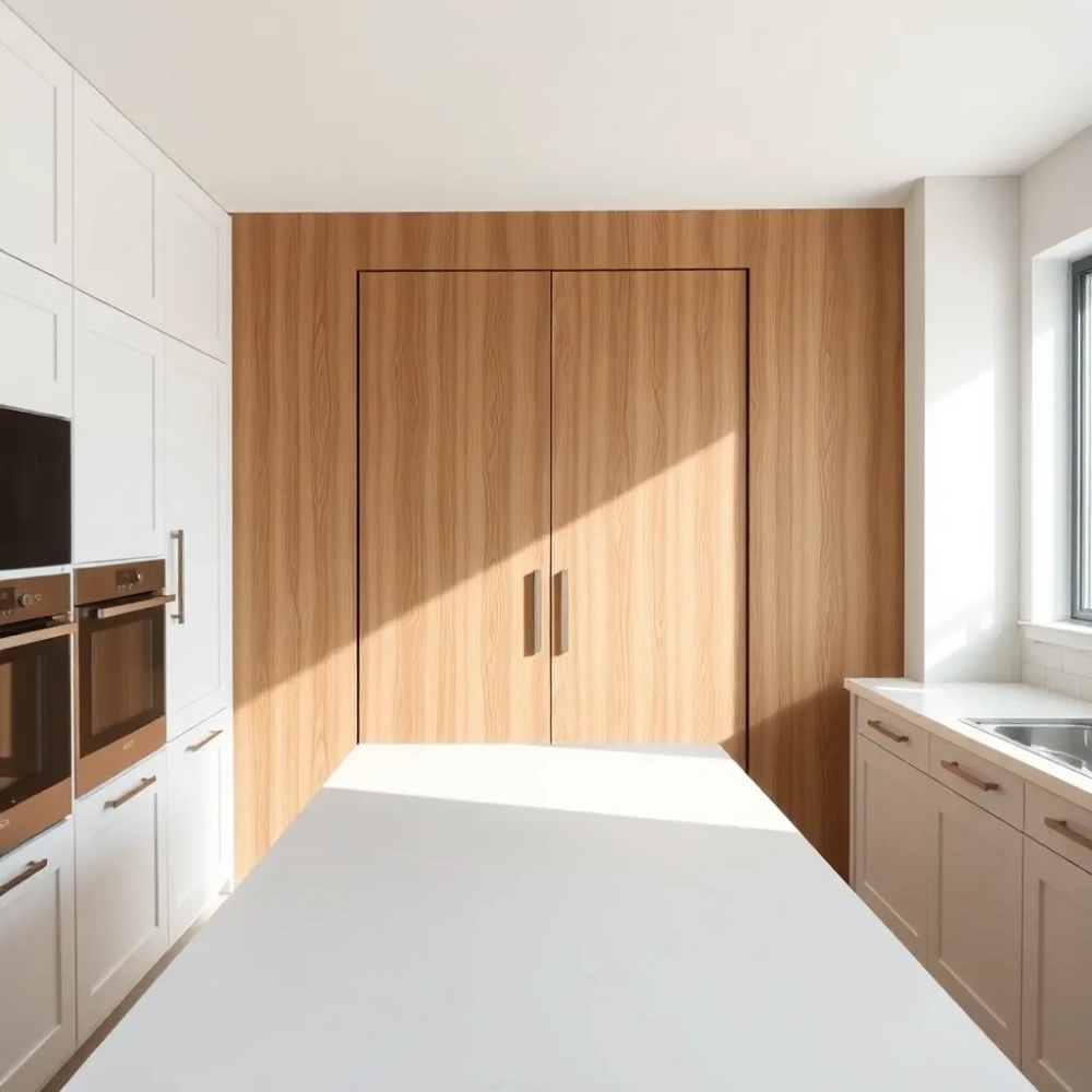 Ukryte drzwi do spiżarni w kuchni