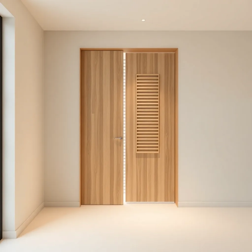 Ukryte drzwi z lameli