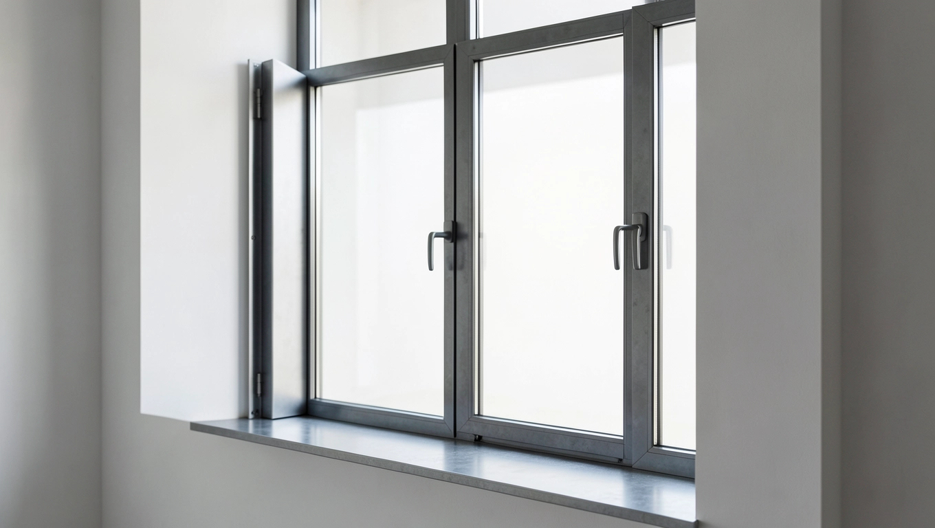 Wąskoprofilowy system stalowy loft