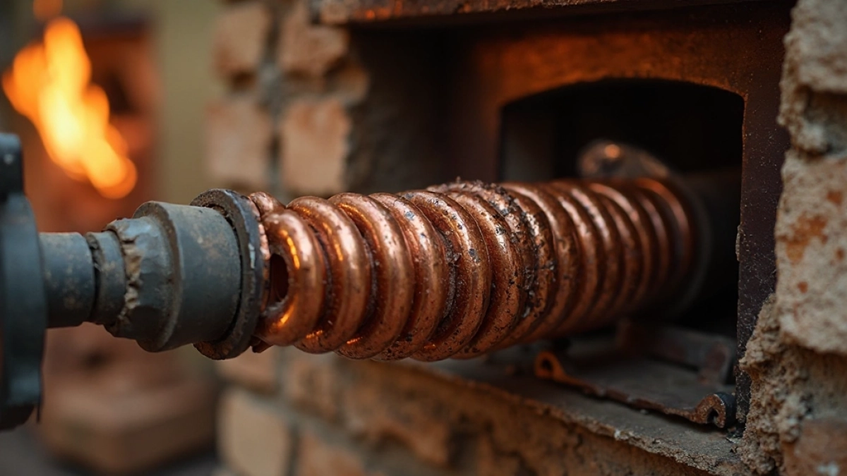 Wężownica do kominka