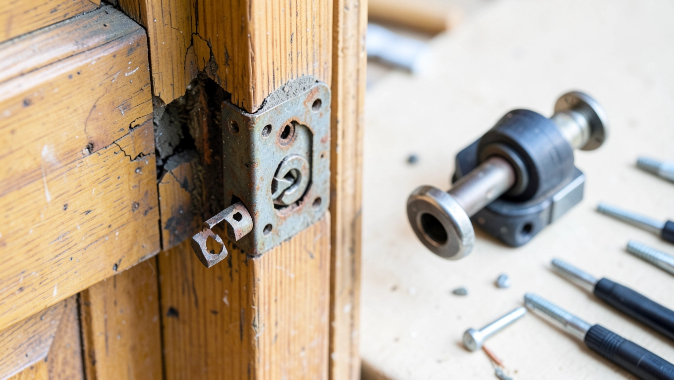 Wymiana całego mechanizmu zamka