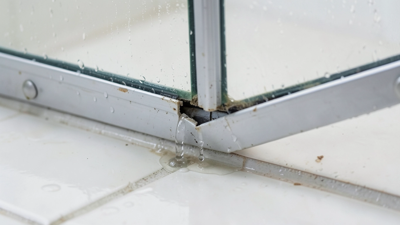 Wymiana uszczelki magnetycznej do drzwi prysznicowych