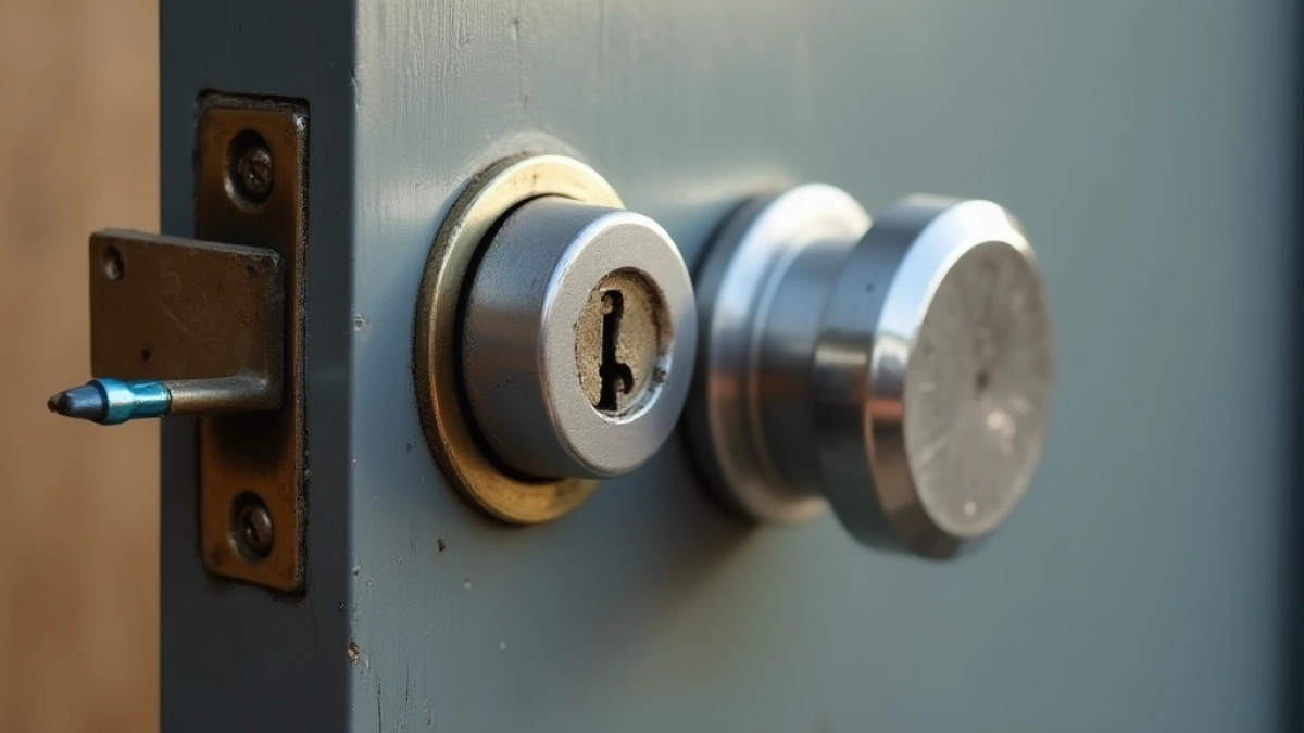 Wymiana wkładki w drzwiach antywłamaniowych