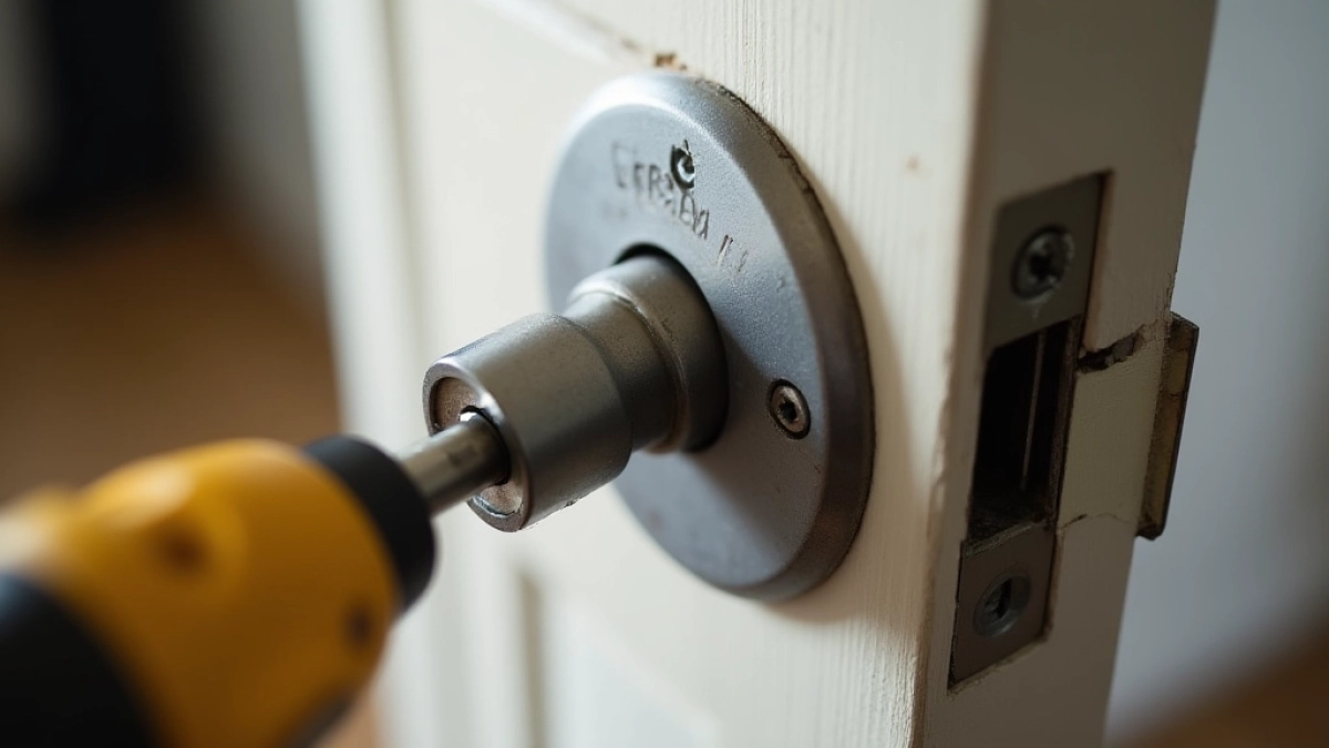 Wymiana zamka w drzwiach antywłamaniowych Gerda