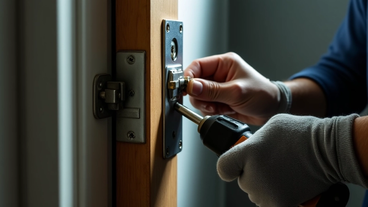 Wymiana zamka w drzwiach antywłamaniowych